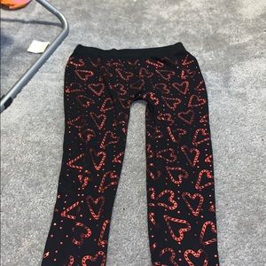 candy cane leggings